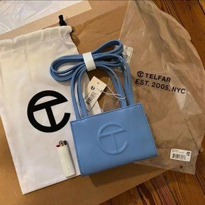 Light Blue Small Telfar Shoulder Bag “Cerulean”